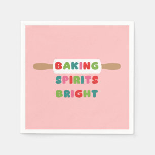 Baking Spirits Bright Cookie Exchange Napkins