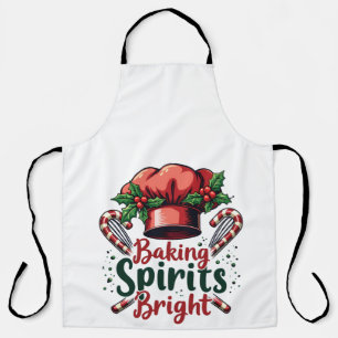 Baking Spirits Bright Funny Baking Chef Baker Apron