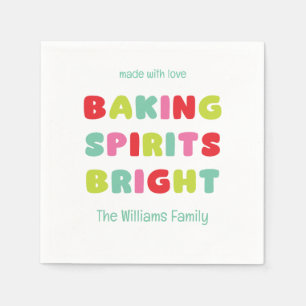 Baking Spirits Bright Napkin