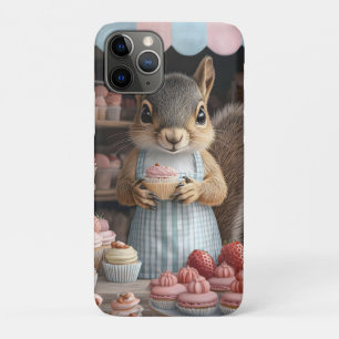 Baking Squirrel with Cupcake Case-Mate iPhone Case