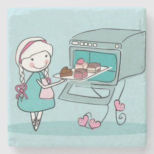 Baking Stone Coaster