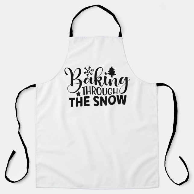 Baking Through the Snow Apron (Front)