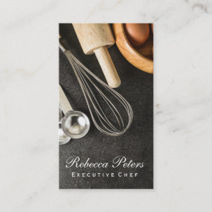 Baking Tools and Ingredients Business Card