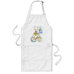 Baking up a tasty treat, apron