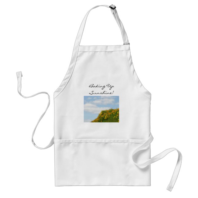 Baking Up Sunshine! aprons Sunny Days Happy (Front)