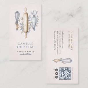 Baking Utensils Baker Business Card