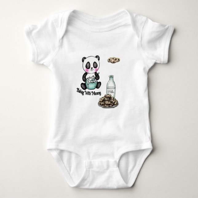 Baking With Mummy | Baby Bodysuit (Front)
