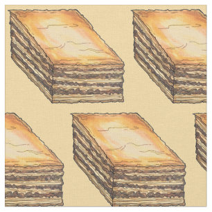 Baklava Sweet Filo Honey Dessert Pastry Greek Food Fabric