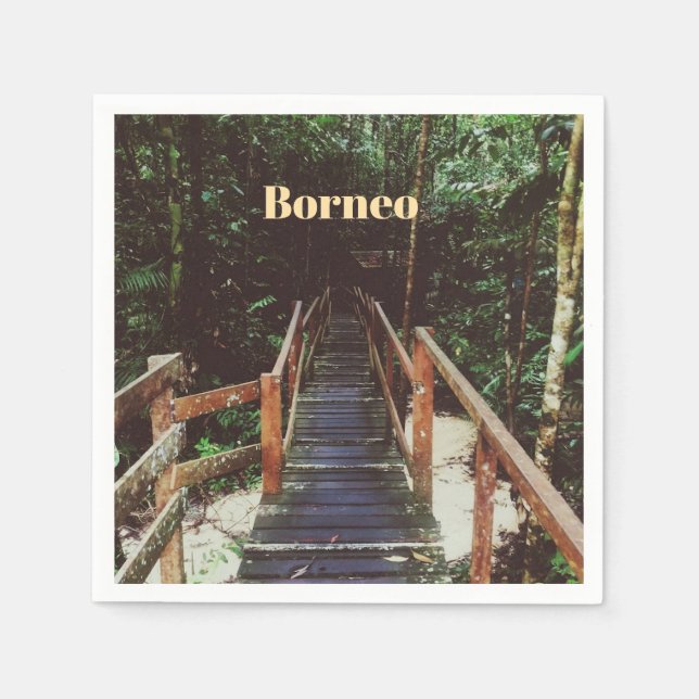 Bako National Park - Borneo Napkin (Front)