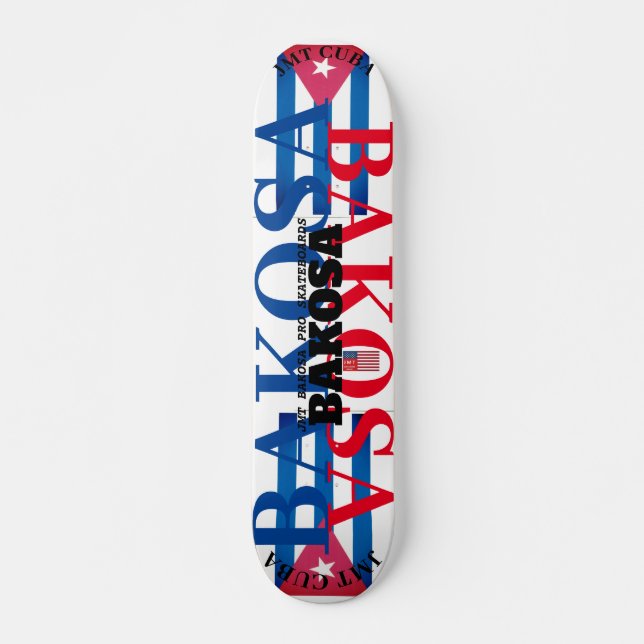 BAKOSA   JMT CUBA 7 3/4" Skateboard Deck (Front)