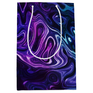 baku whisper - dark marble : medium gift bag