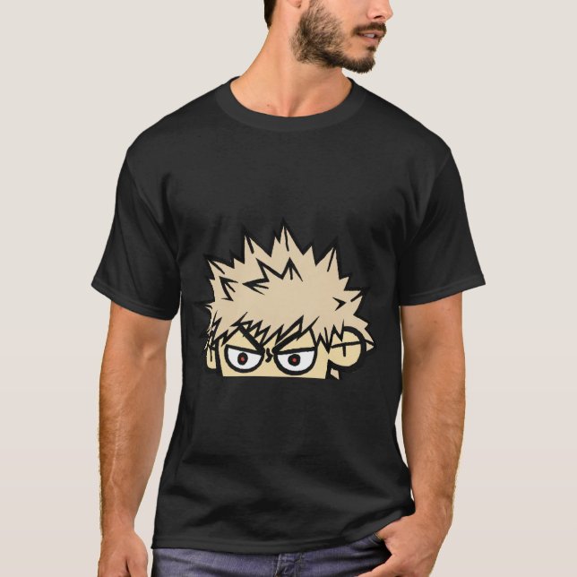 Bakugo Katsuki Peek T-Shirt (Front)
