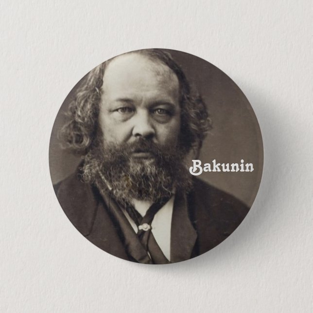 Bakunin 2 button (Front)