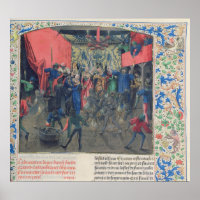Bal des Ardents', Charles being saved
