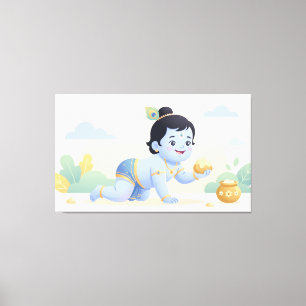 Bal Krishna Canvas Print