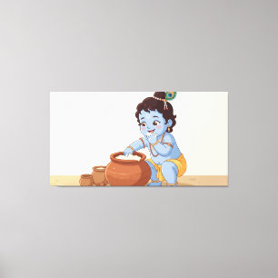 Bal Krishna Canvas Print