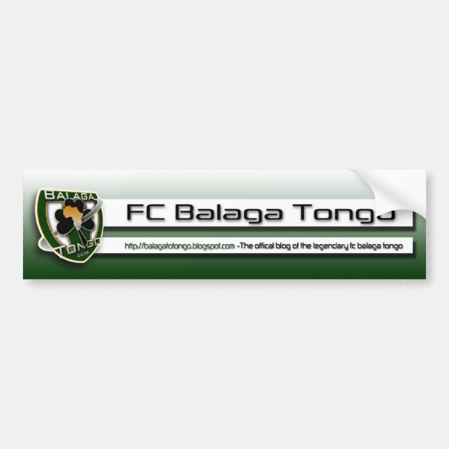 Balaga Bumper Sticker (Front)