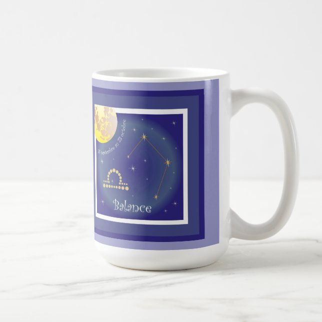Balance 24 septembre au 23 octobre Tasse Coffee Mug (Right)