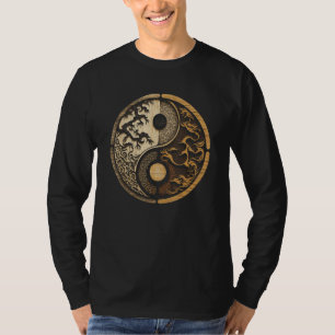 Balance and Harmony Yin Yang Symbol Nature T-Shirt