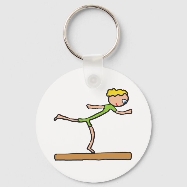 Balance Beam Key Ring (Front)