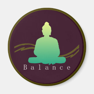 "Balance" Beautiful Buddha Magnet. Magnet