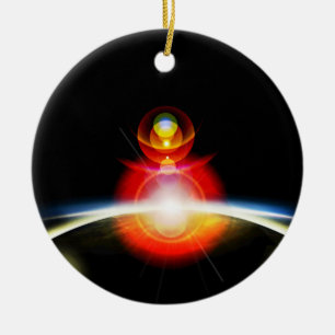 Balance  ceramic tree decoration