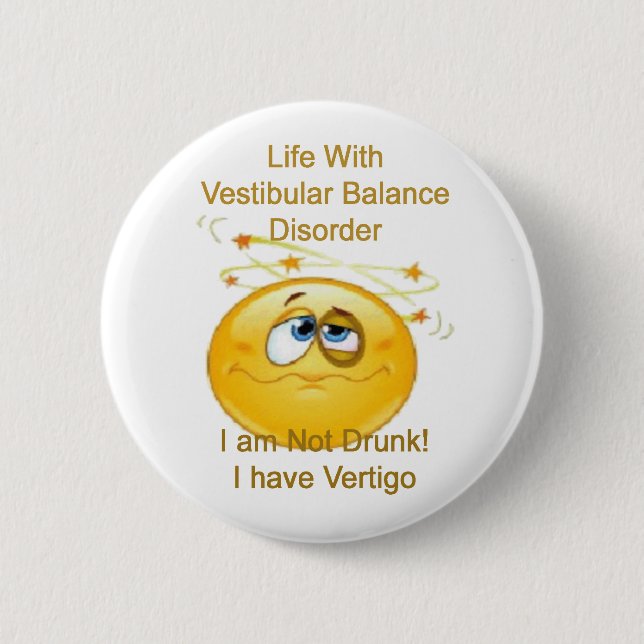 Balance Disorder Pin (Front)