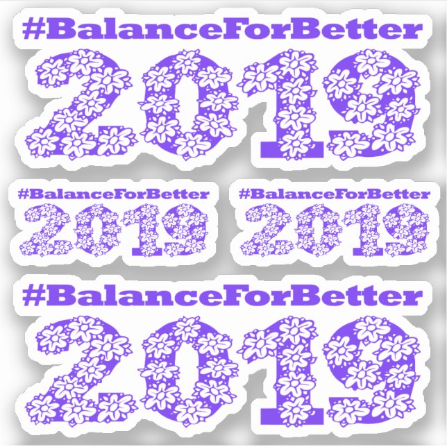 Balance for Better International Women's Day 2019 (Front)