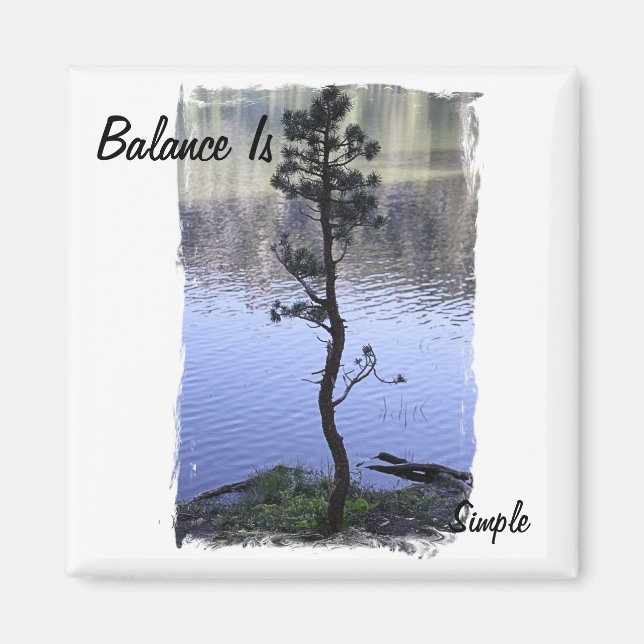 Balance is Simple Magnet (Front)