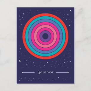 Balance Postcard
