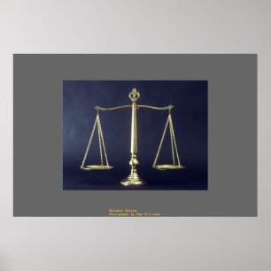 Balance Scales Poster