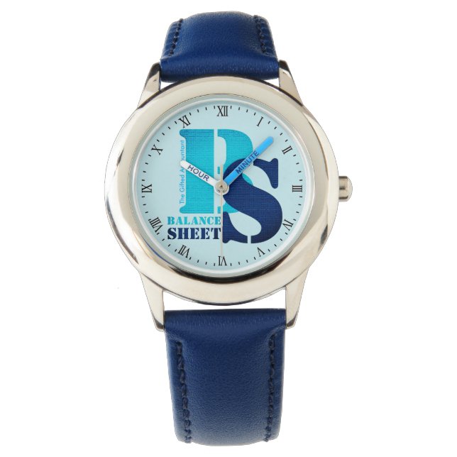 "BALANCE SHEET" WATCH (Front)