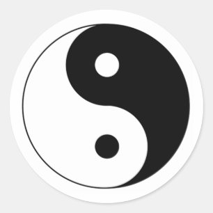 BALANCE - Yin and Yang Sticker 