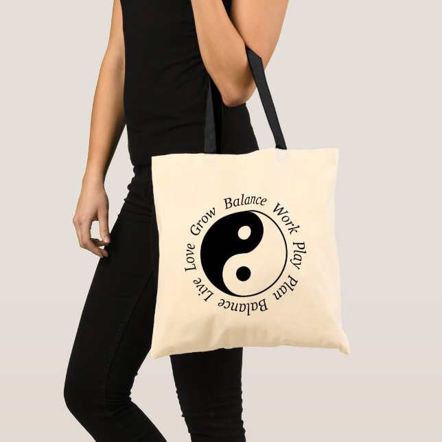 Balance Yin Yang Tote Bag (Front (Product))