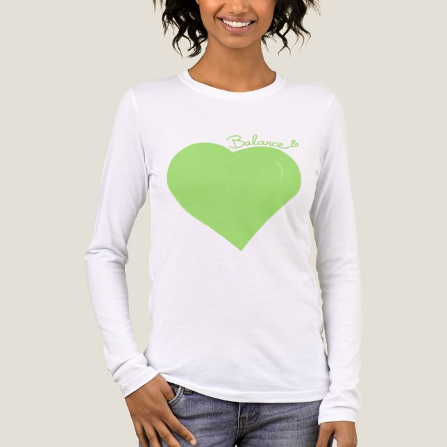Balance your mood -  Tri-Blend shirt (Front)
