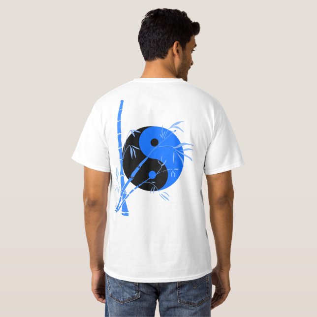 Balanced Blue Bamboo- T-Shirt (Back Full)