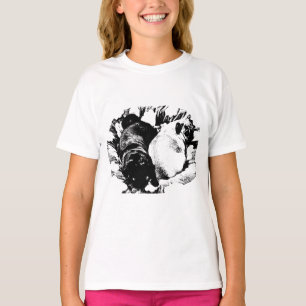 Balanced Calm, Twin Dogs T-Shirt