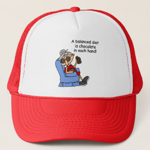 Balanced Chocolate Diet Trucker Hat
