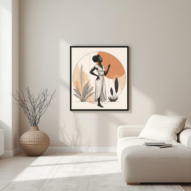 Balanced Nature – Botanical Feminine Artwork X Poster (Creator Uploaded)