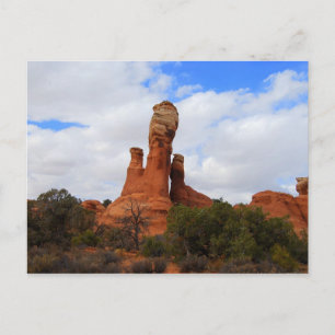 Balanced Rock, Arches National Park, Utah,  Postca Postcard