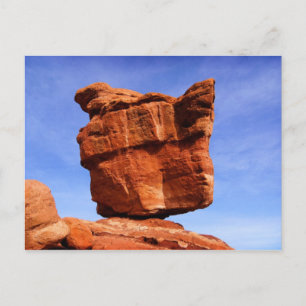 Balanced Rock, Garden of the Gods Postcard