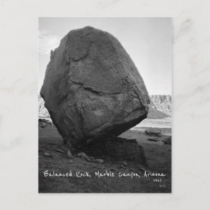 Balanced Rock, Marble Canyon Arizona USA 1965 Postcard