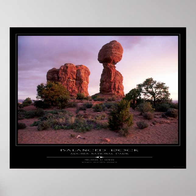 Balanced Rock Poster (Front)