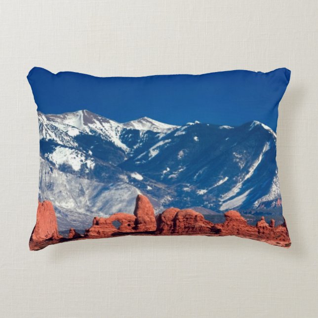 Balanced Rock Trail Decorative Cushion (Front)