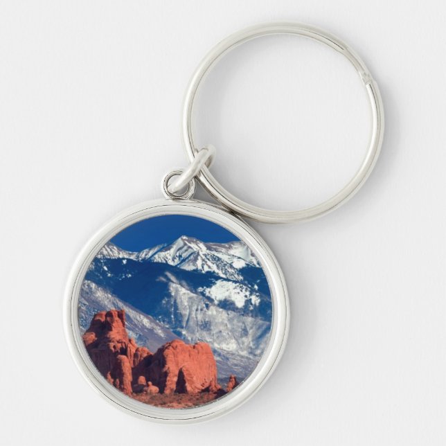 Balanced Rock Trail Key Ring (Front)
