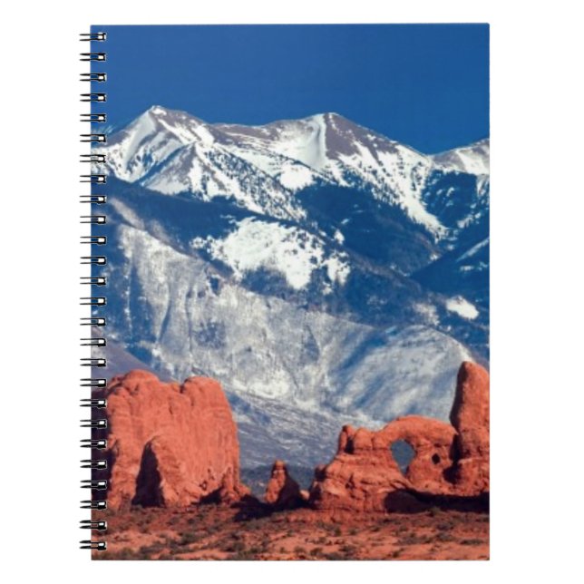 Balanced Rock Trail Spiral Notebook (Front)