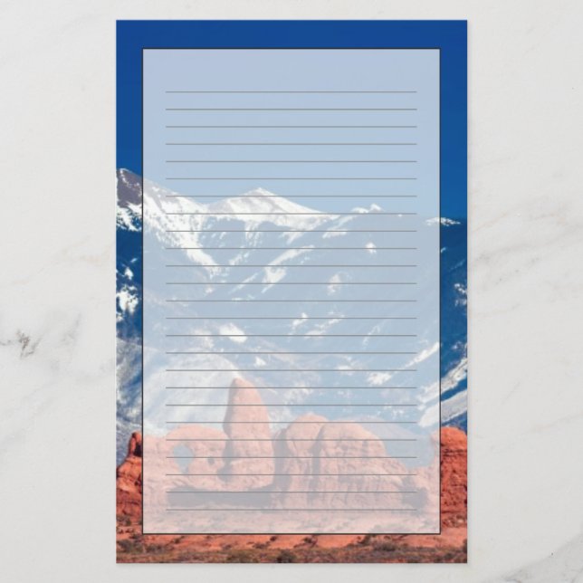 Balanced Rock Trail Stationery (Front)