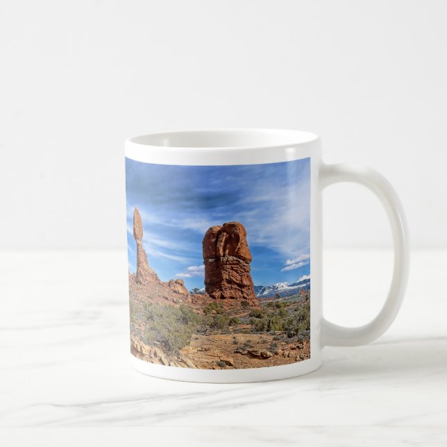 Balanced rock,Utah Coffee Mug (Right)