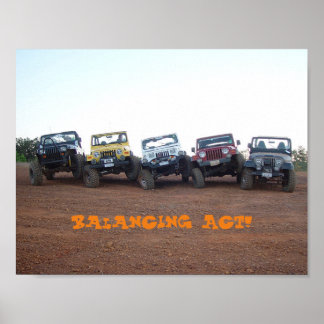 balancing act! poster