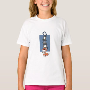 Balancing Fox and Photo Frames Kids T-Shirt